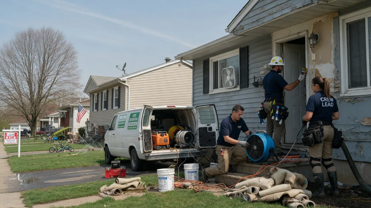 Flood Cleanup in Momence, IL near me