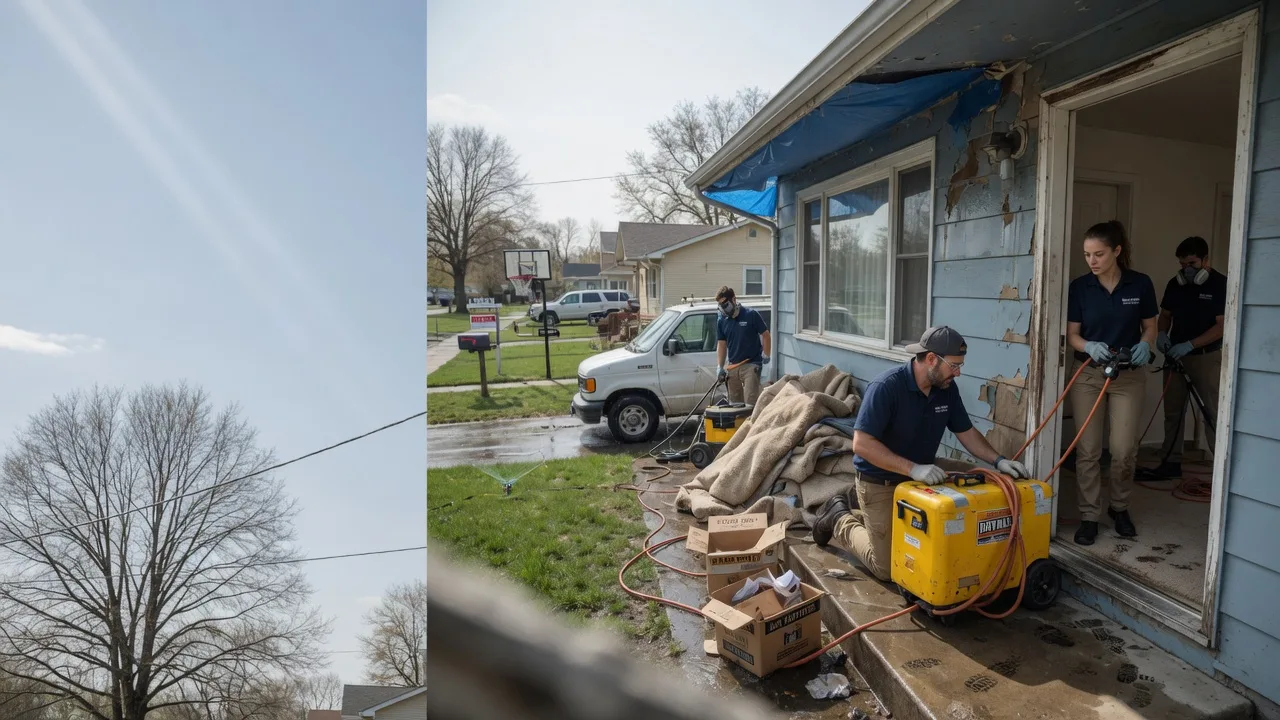 Basement Flood Cleanup in Momence, IL near me
